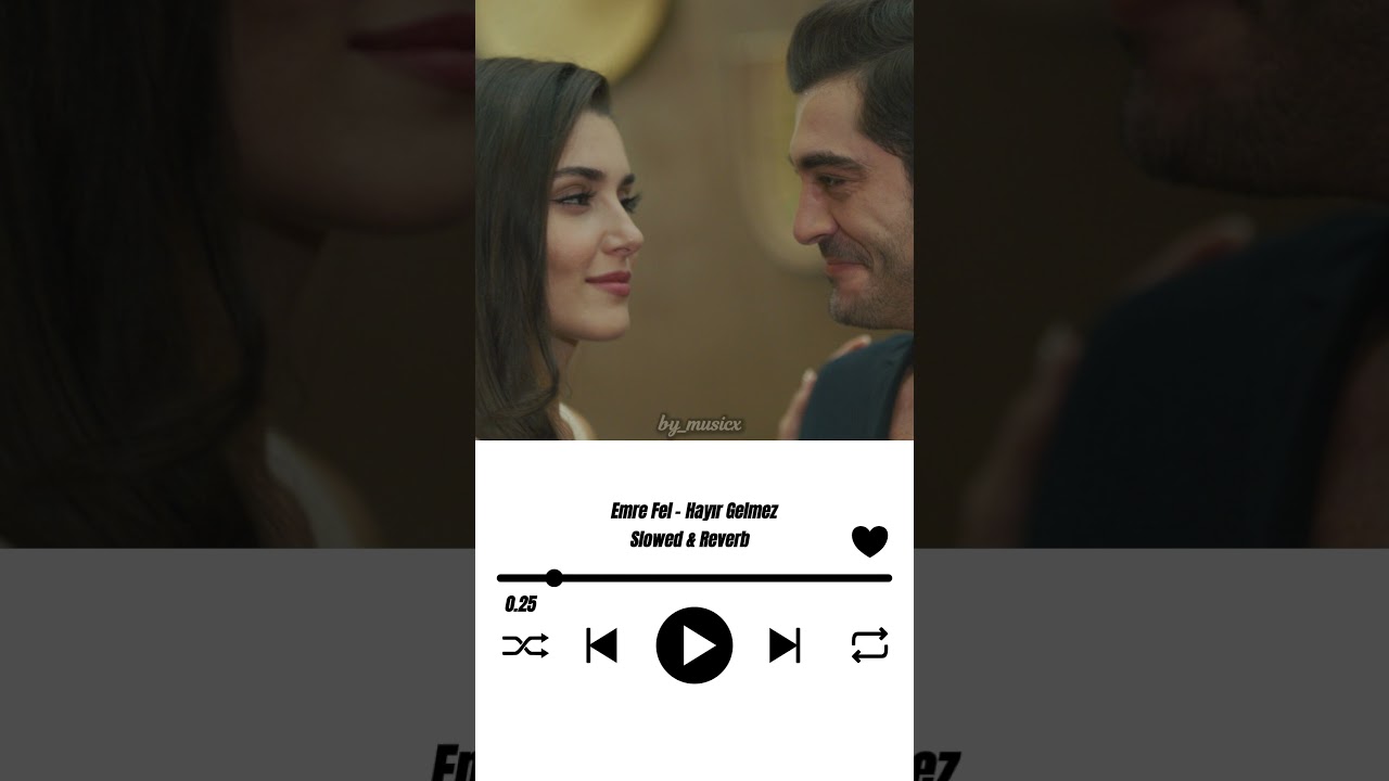 Emre Fel - Hayır Gelmez Slowed + Reverb