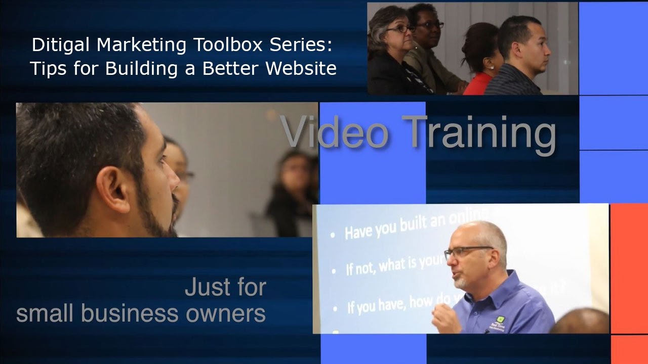 Digital Marketing Toolbox Workshop |  Building Better Websites