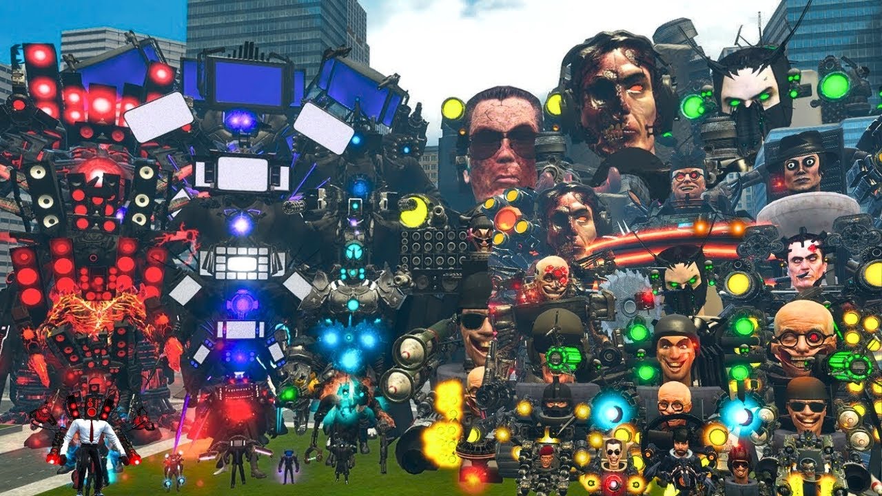 SKIBIDI TOILET 100 BOSSES VS TITAN CAMERAMAN, TV MAN & SPEAKERMAN – BOSS FIGHT IN GARRY'S MOD!