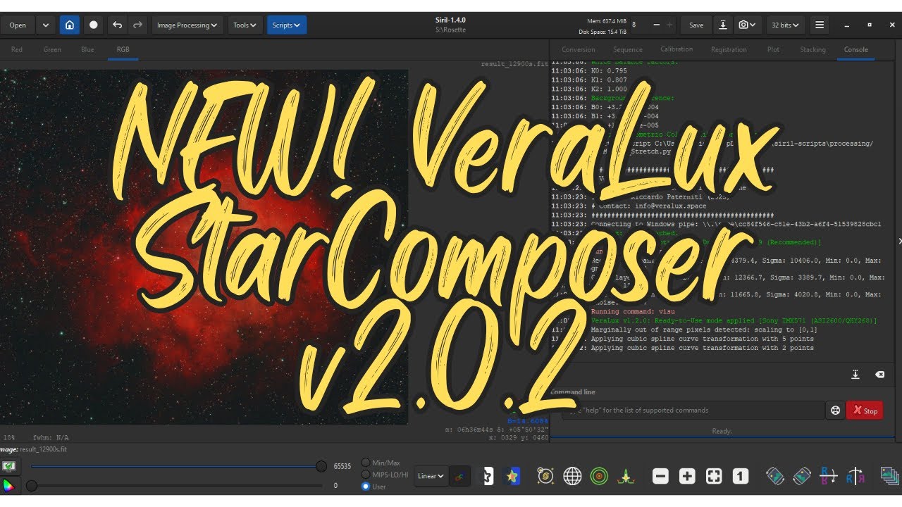 Освойте мастерство создания звездных композиций с помощью VeraLux StarComposer.