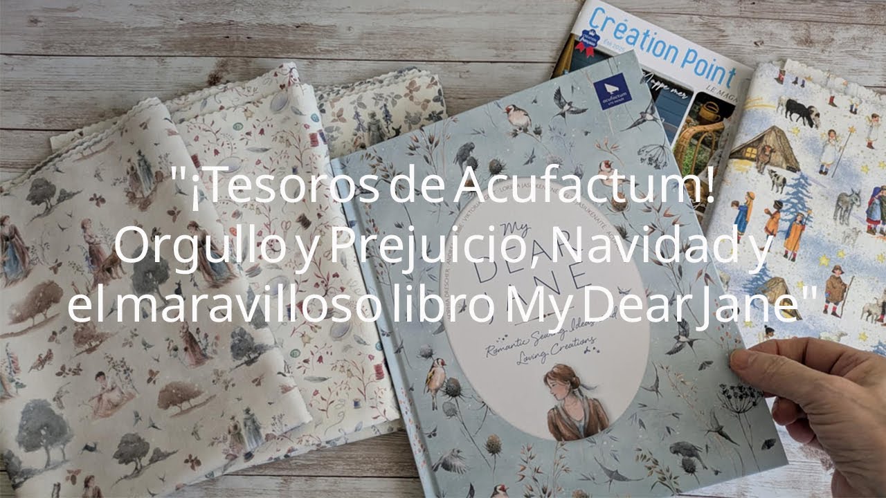 He comprado un tesoro de materiales para mi punto de cruz y mi costura creativa
