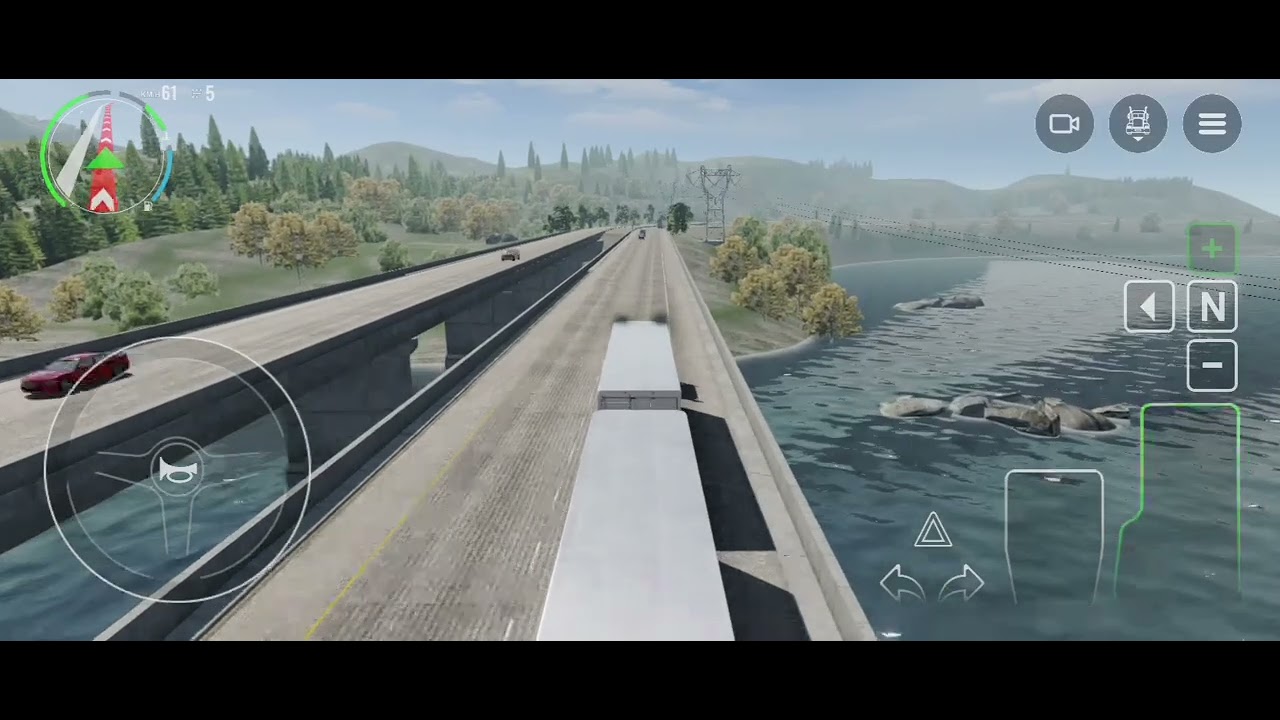 Accident  [ Trucks Simulator Big Rings ]