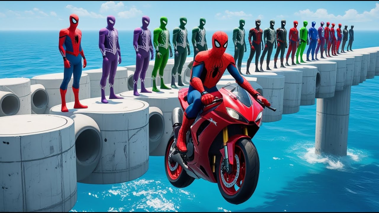 RESCUES Batman from Iron Man & Venom! 😂 Epic Funny GTA 5 Superhero Battle