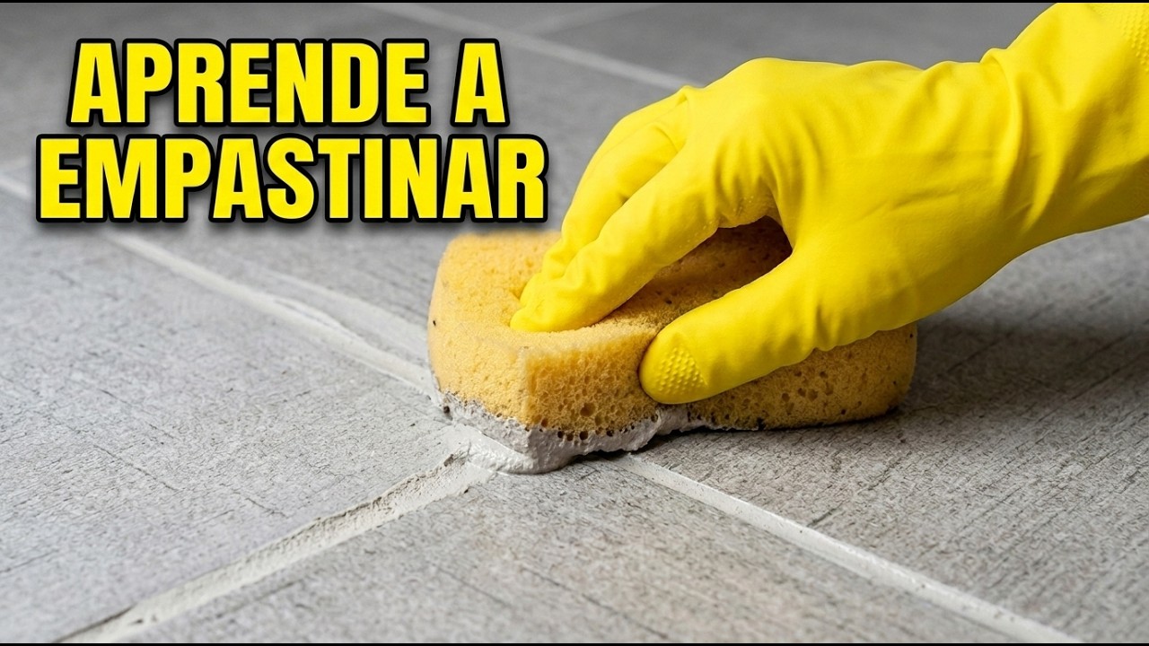🟡COMO EMPASTINAR UN PISO //DE UNA MANERA SIMPLE Y RAPIDO!!
