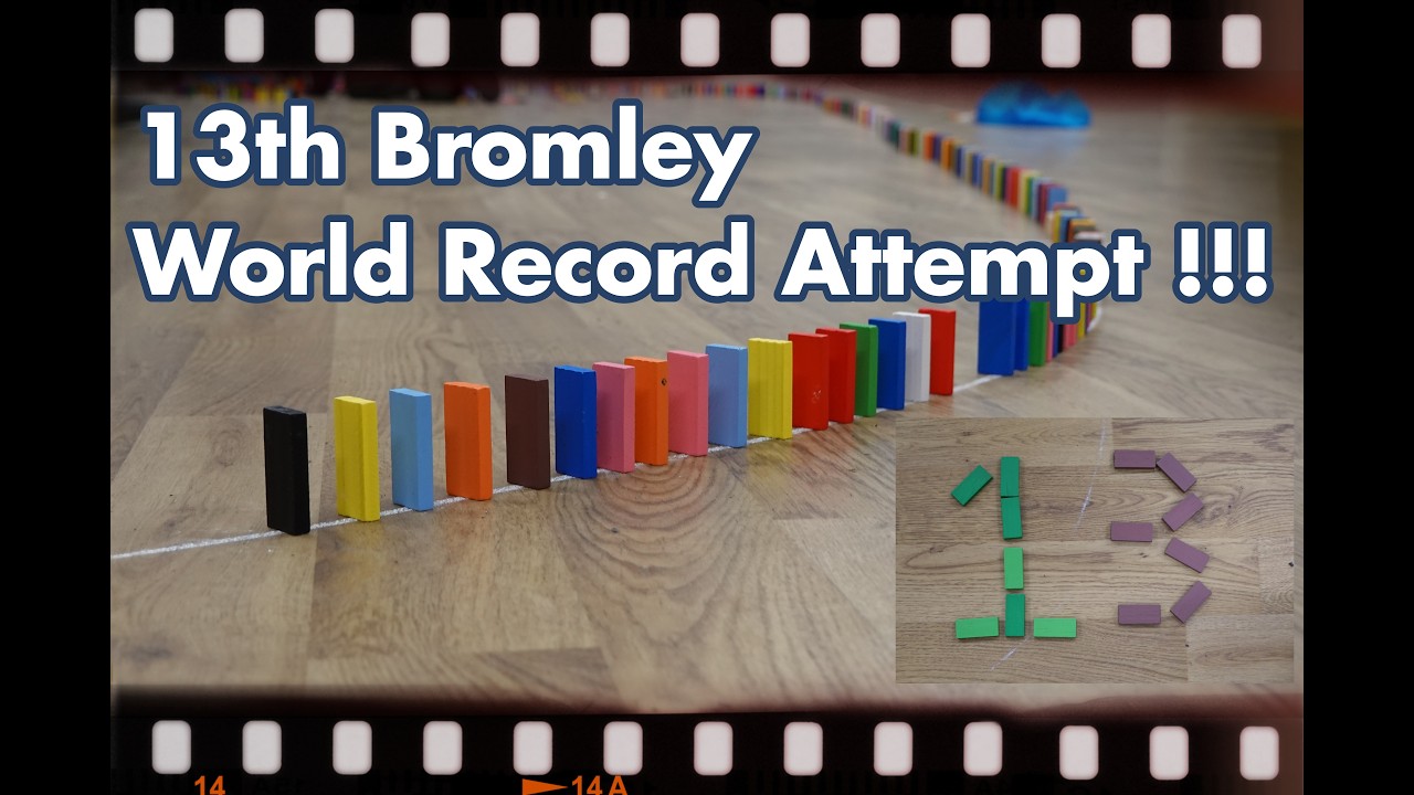13th Bromley Boys' Brigade Attempt Domino World Record