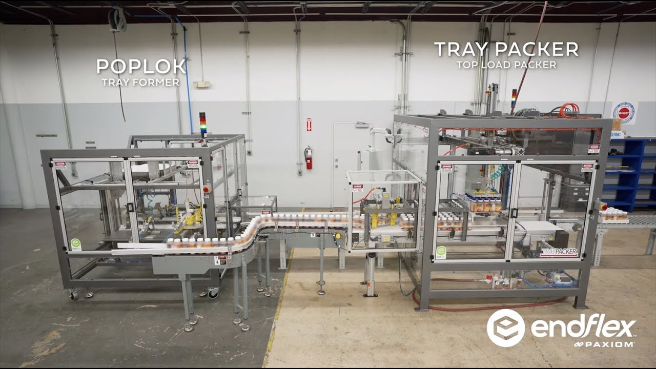 Bottle Tray Packing System