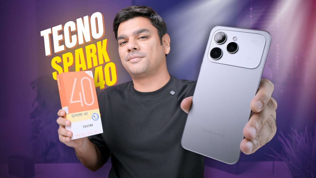 Tecno Spark 40 Unboxing: iPhone Jaisay Looks | Price Rs.32,999