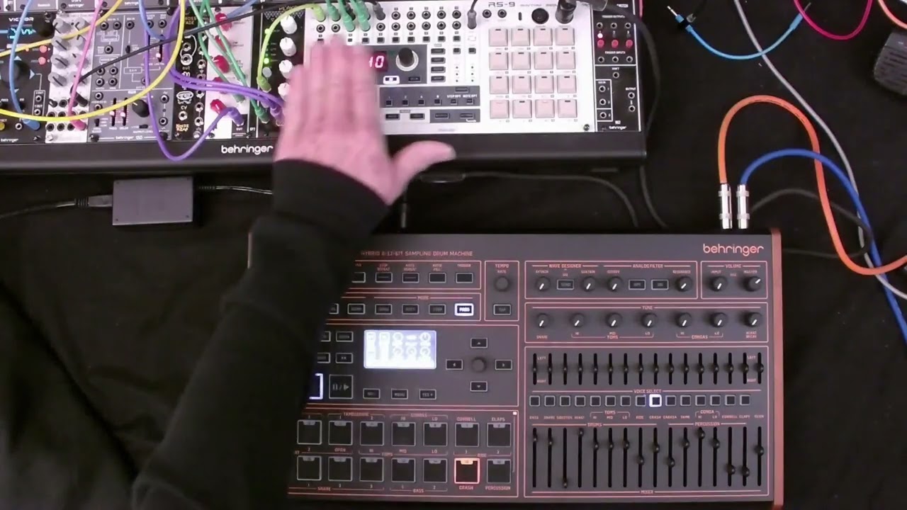 Эп 4 RS 9 MIDI Out на LM Drum