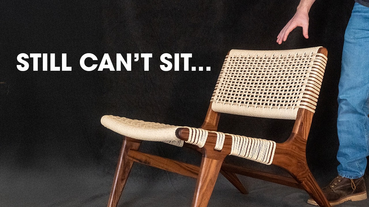 I’m Not Sitting Until I Build This Chair