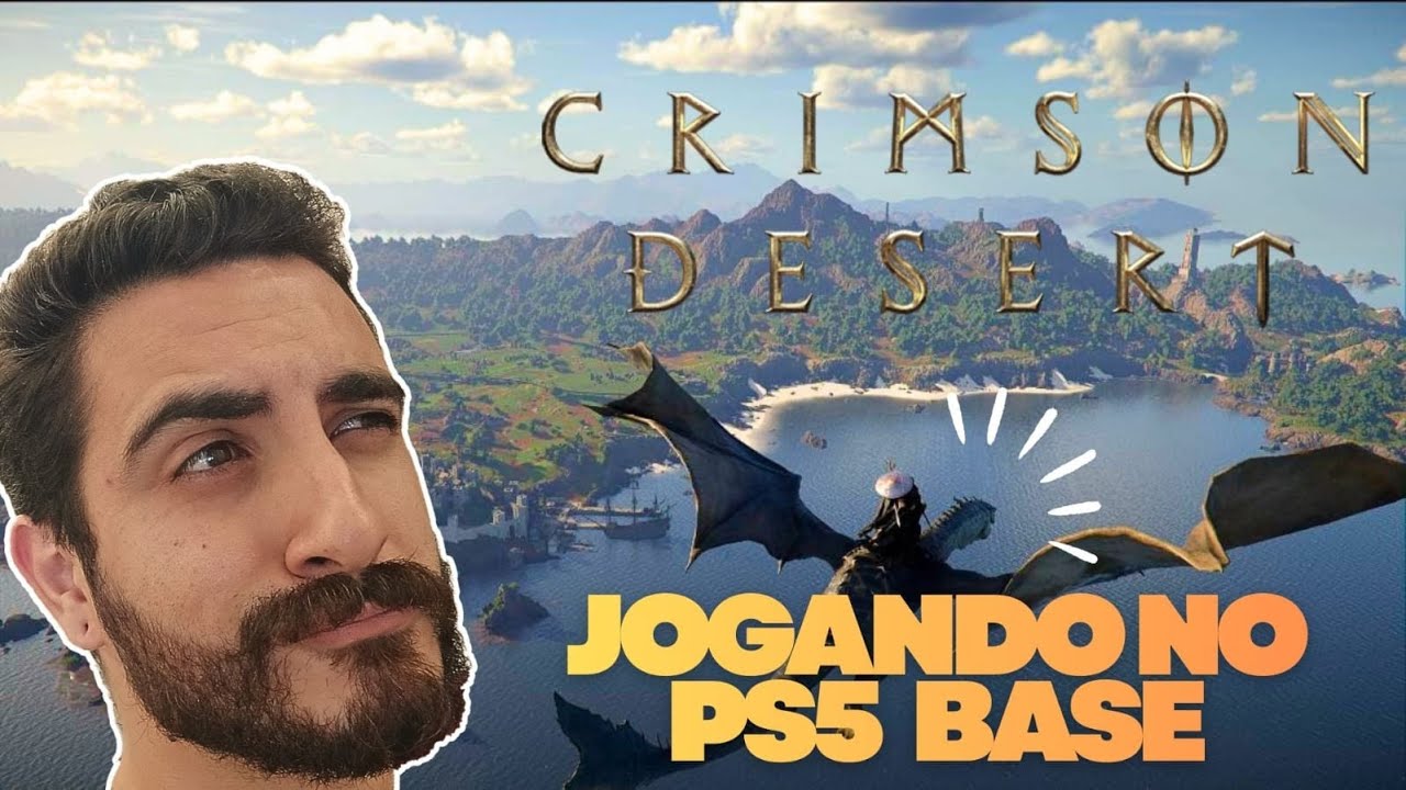 JOGANDO CRIMSON DESERT NO PLAYSTATION 5 BASE