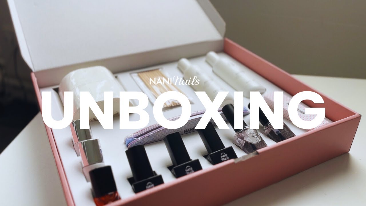 UNBOXING - NANI gel lak sada Professional - NaniNails.cz