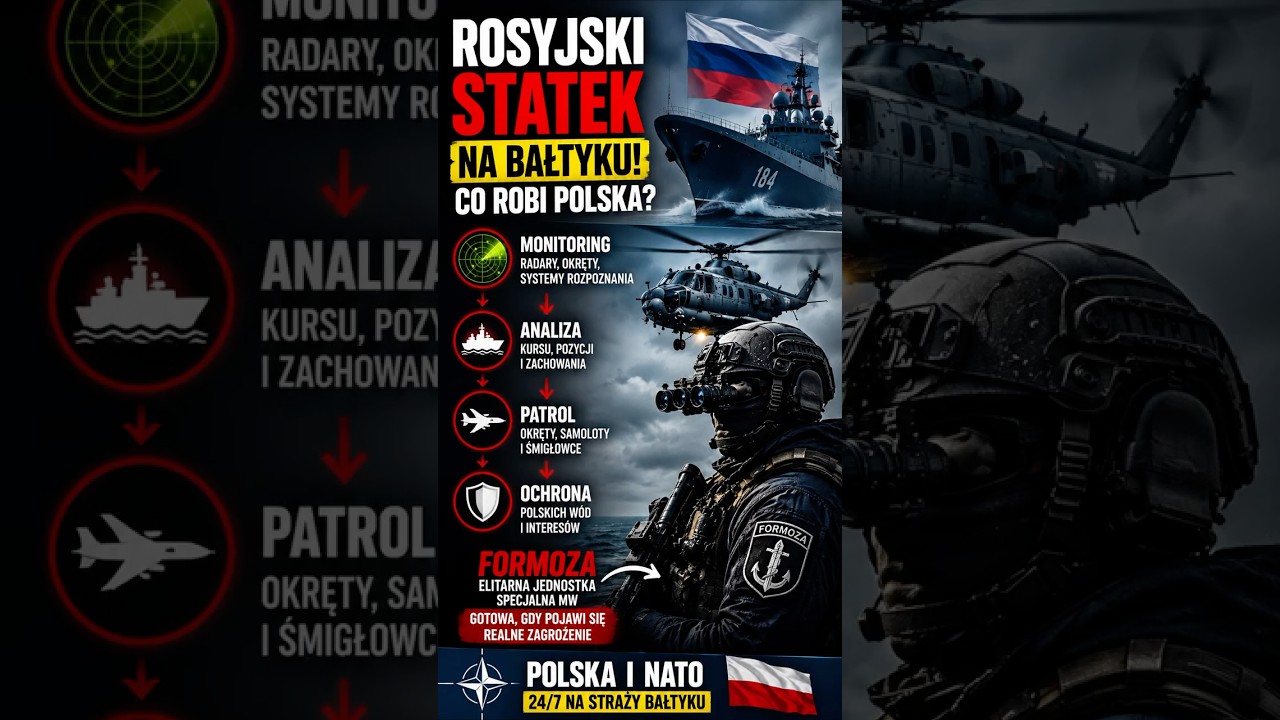 🚨 Rosyjski statek na Bałtyku. Czy Formoza rusza do akcji? 🔱