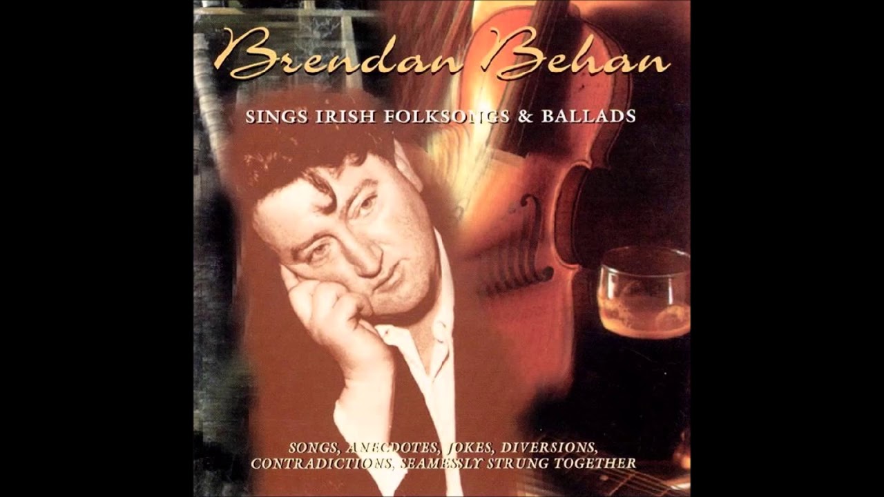 Brendan Behan - Sings Irish Folk Songs & Ballads #irishballads