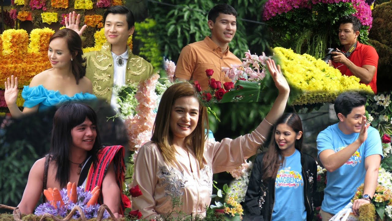 PANAGBENGA FLOAT FESTIVAL 2017: Kapuso and Kapamilya Stars