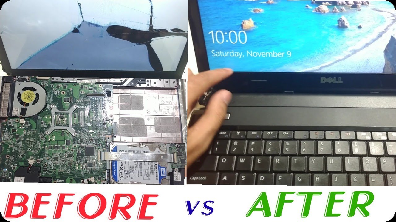 Dell Laptop Restoration  | Dell Inspiron 1464 Complete Makeover