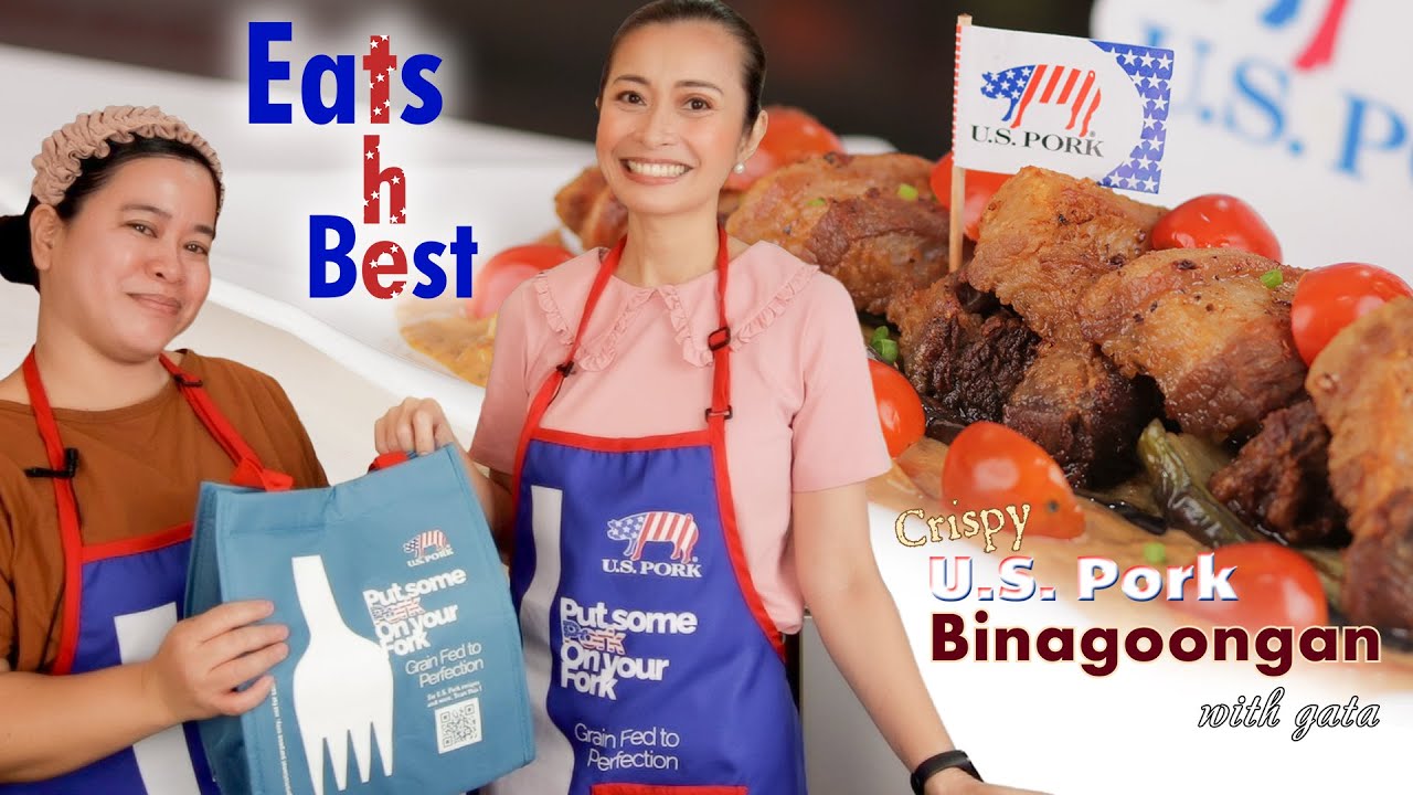 Crispy U.S. Pork Binagoongan with Gata Recipe