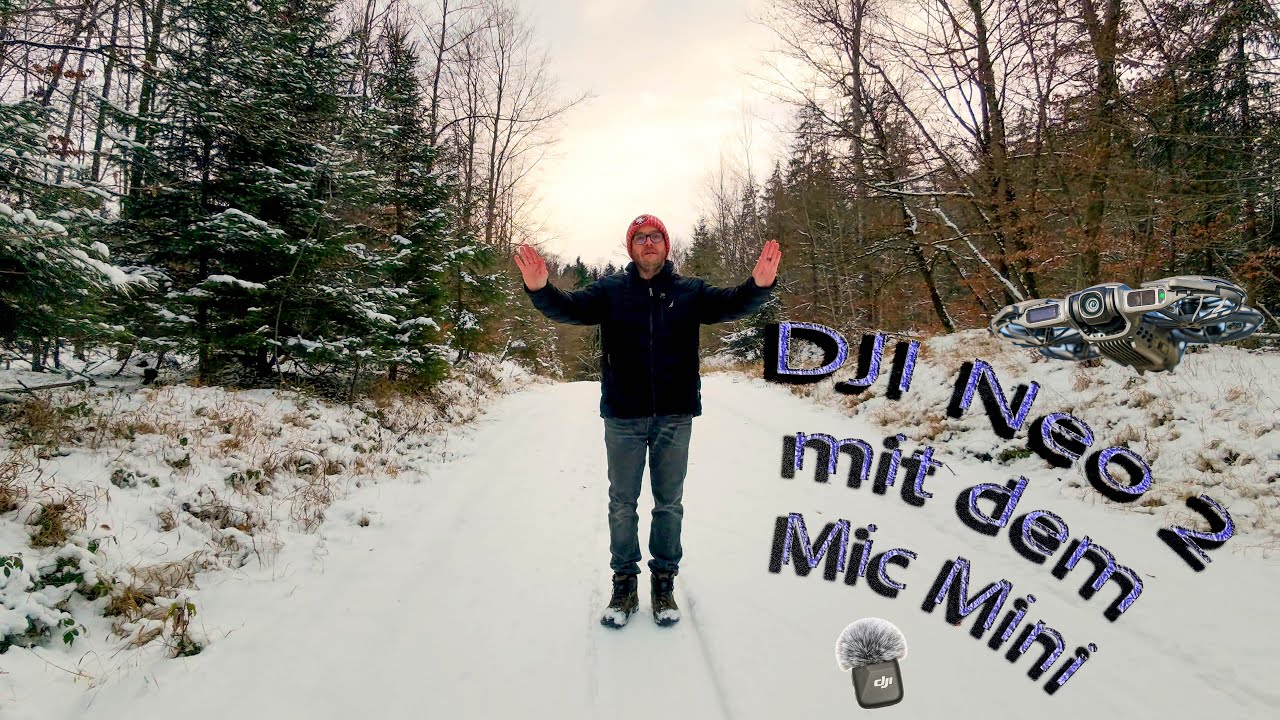 🎙️ DJI Neo 2 + Mic Mini – Drohnenaufnahmen mit echtem Ton? So funktioniert’s! 🚁✨