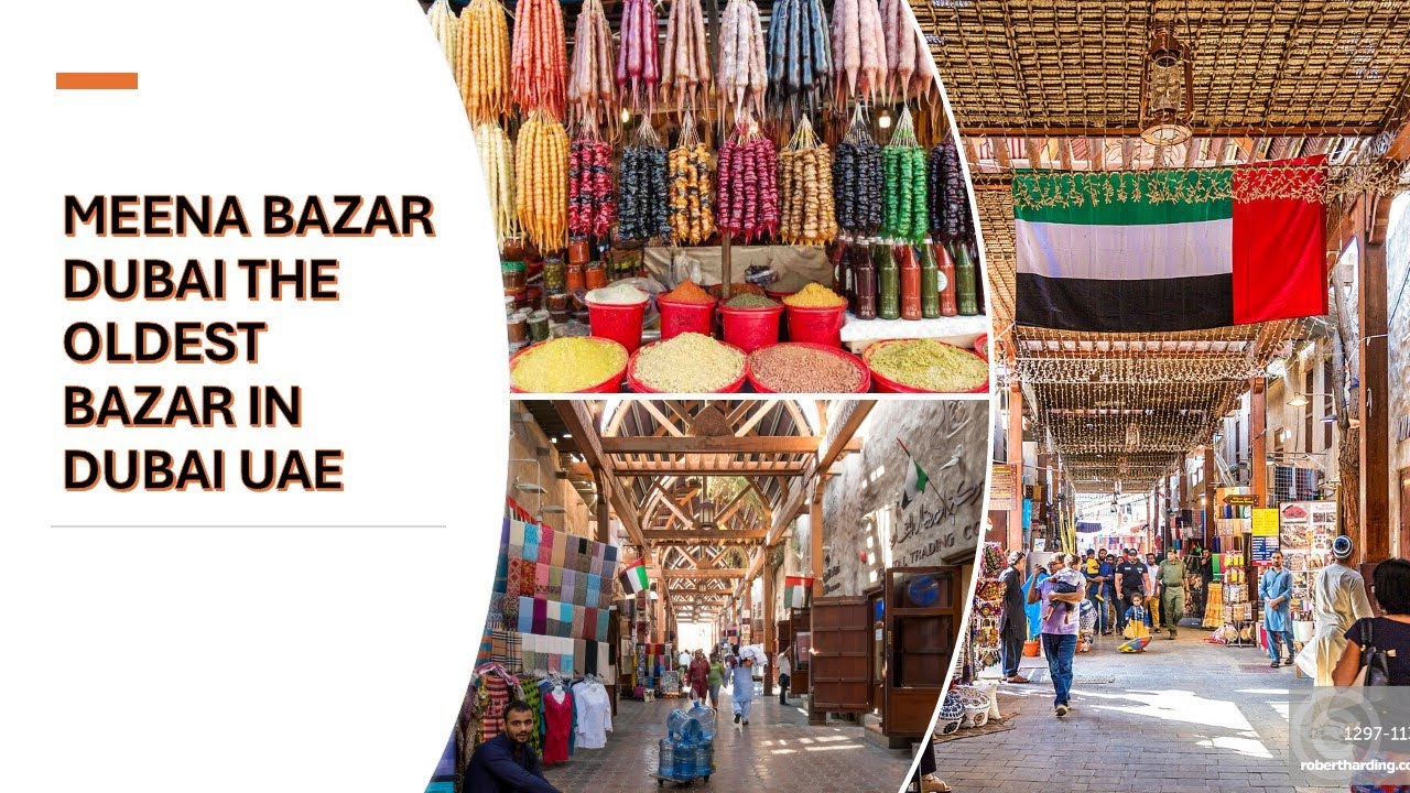 Dubai Oldest Bazar Walking Tour | Meena Bazar Bur Dubai | 4K