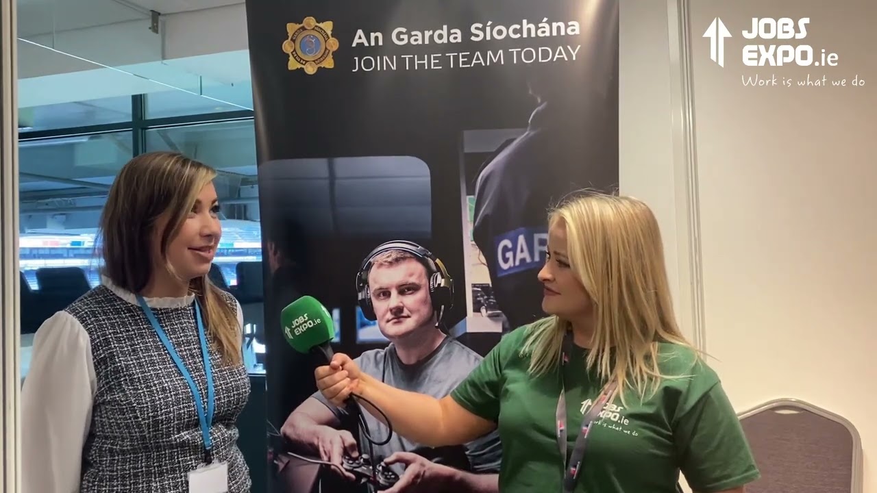 An Garda S&iacute;och&aacute;na at Jobs Expo Dublin - 15th October 2022