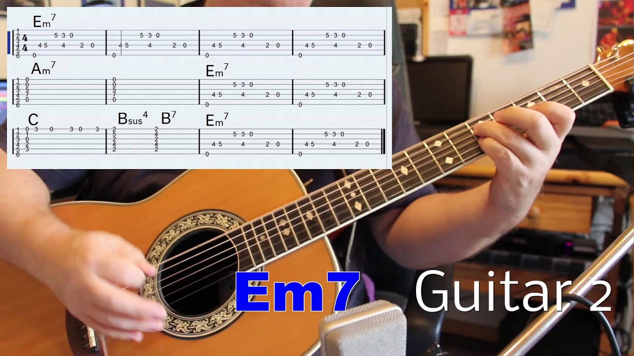 Long Train Running in E Minor Guitar II Advanced Lesson