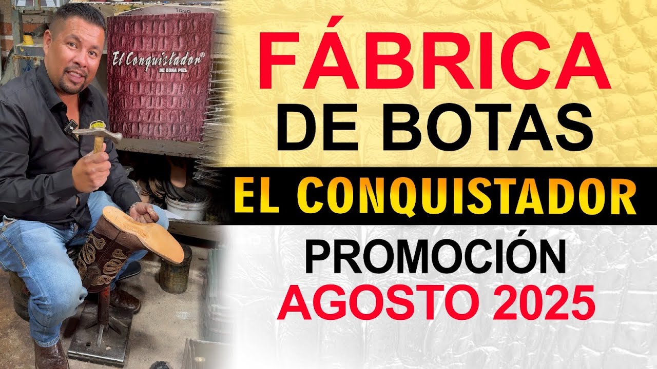 BOTAS EXÓTICAS EL CONQUISTADOR FABRICANTE DE BOTAS VAQUERAS EN LEÓN  EXOTIC BOOTS COWBOY BOOT #Leon