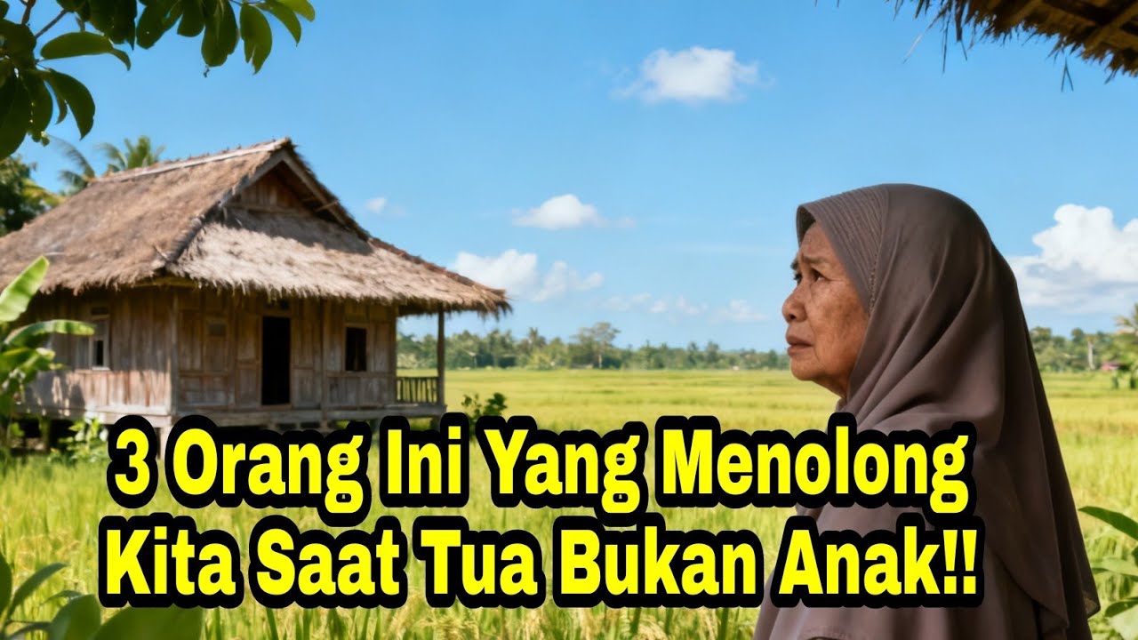 Inilah 3 Pendamping Sejati di Hari Tua yang Sering Terlupakan!!