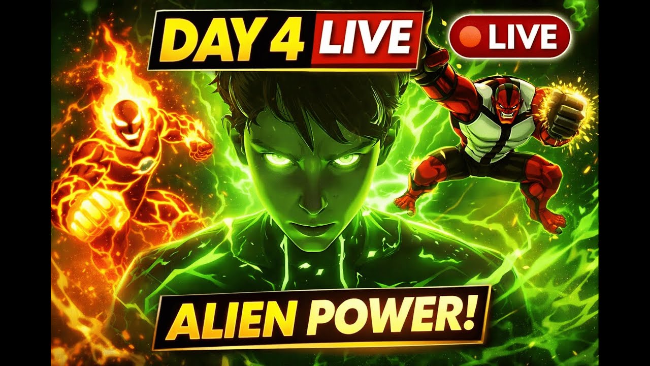 LIVE 🔴 Ben 10 Protector of Earth ⚡ Childhood Game Returns! (Day -04)