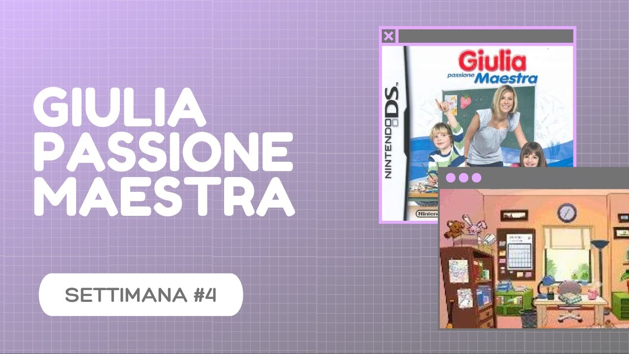 Giulia Passione Maestra – Settimana #4