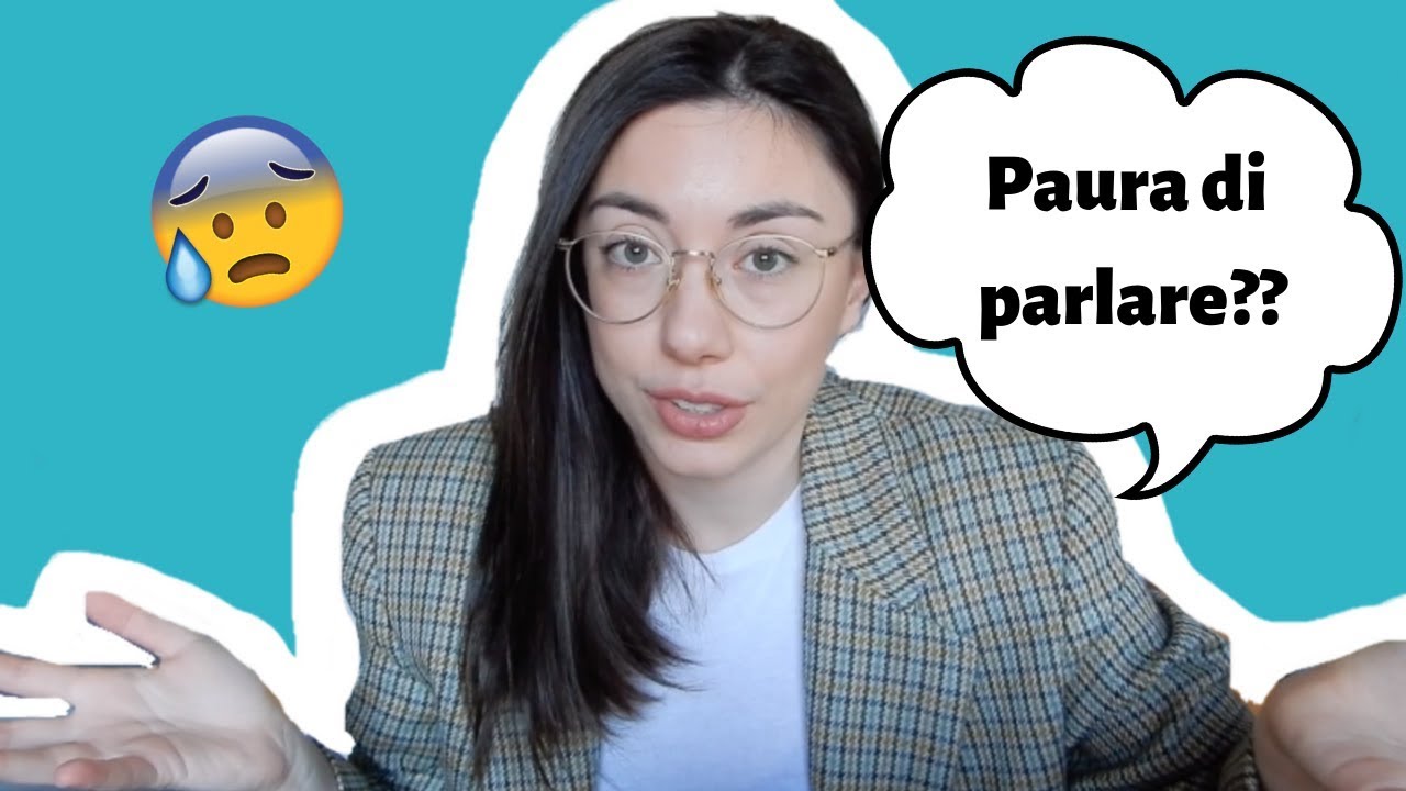 How to overcome your fear of speaking (Italian audio + subs)