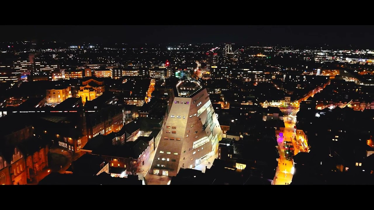 GRONINGEN BY NIGHT (NL) Discover the Beauty of Groningen from Above
