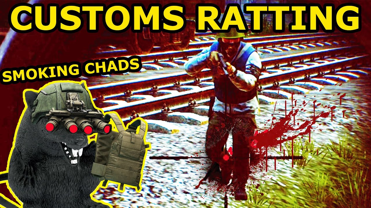 Being a FILTHY RAT on Customs || Escape From Tarkov (Ratting/Extract Camping)