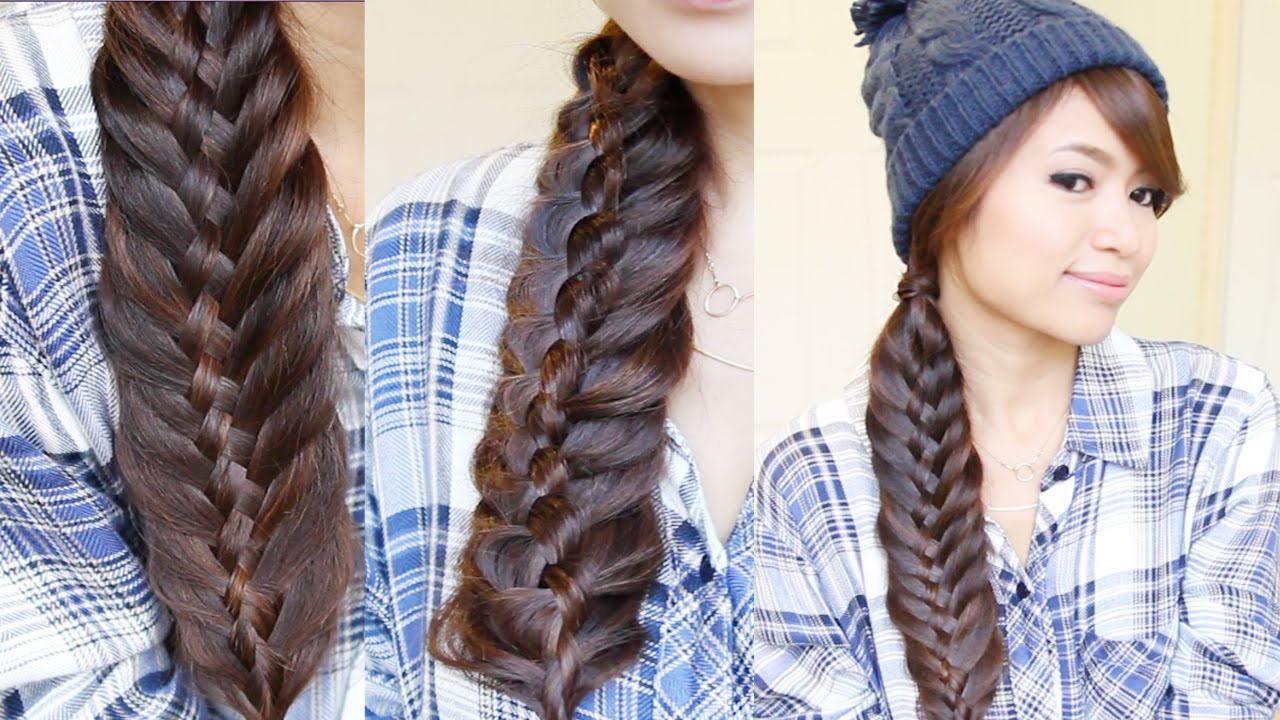 Woven Fishtail Braid Hairstyle | Hair Tutorial