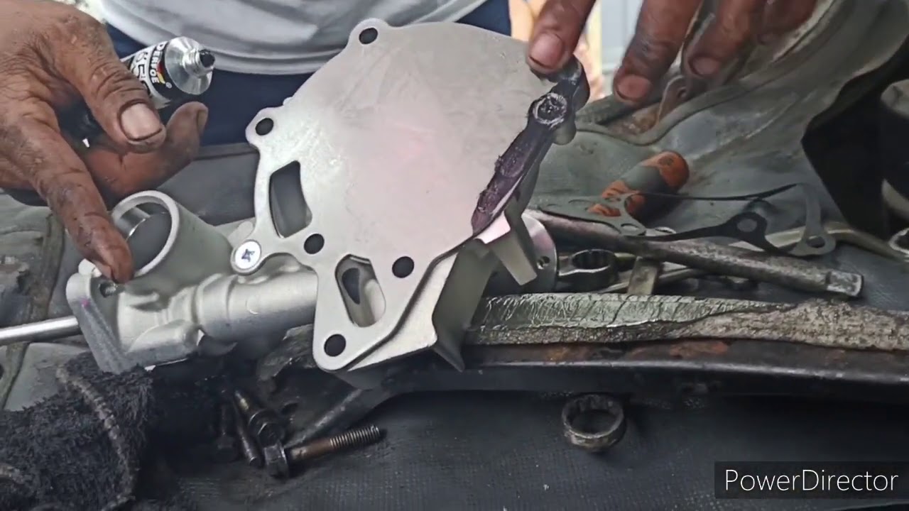 Paano magkabit Ng waterpump L3 4D56 closevan