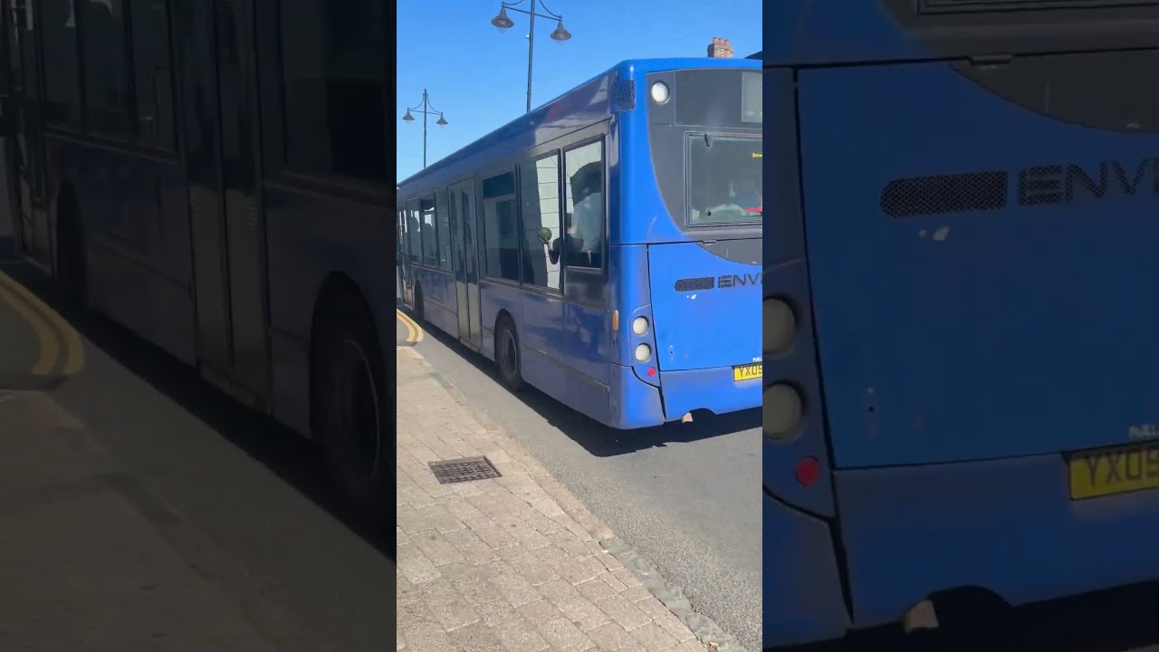 Sullivan Buses Enviro 200 YX09HJN on the route 950 to Thorpe Park passes through Staines #ukbuses