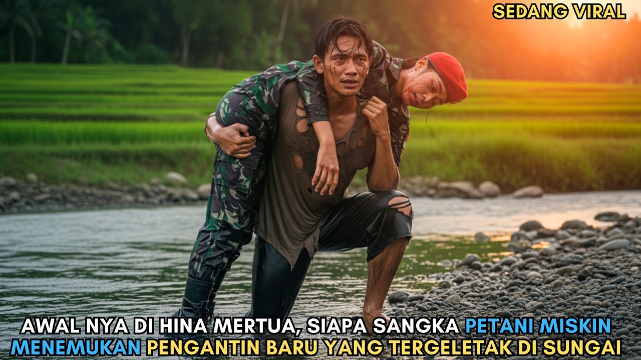 DI HINA MERTUA, SIAPA SANGKA PETANI MISKIN MENEMUKAN PENGANTIN BARU YANG TERGELETAK DI SUNGAI