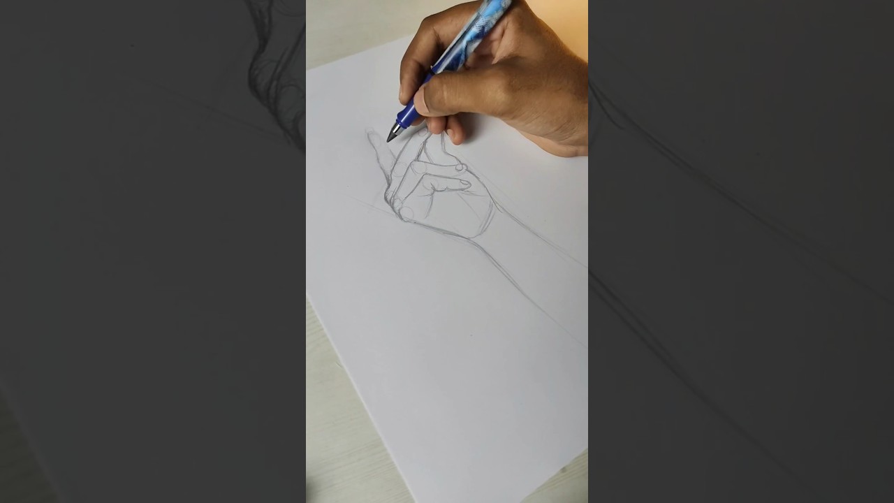 Easiest way to draw OUTLINES | #howtodrawoutline #freehand