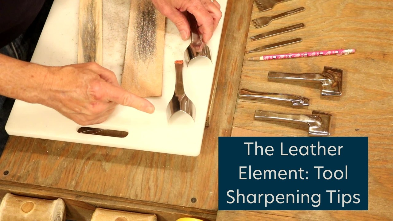 How to Sharpen Leatherworking Tools: Easy Tips for Edgers, Punches, Groovers & Knives