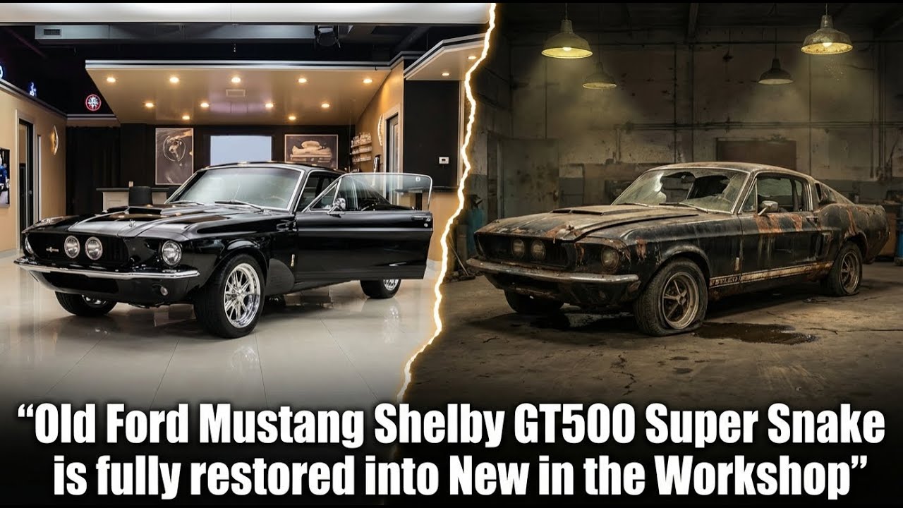 Mustang Restoration Step-by-Step | Shelby GT500 Super Snake Rebuild   Vlog (UK & USA)