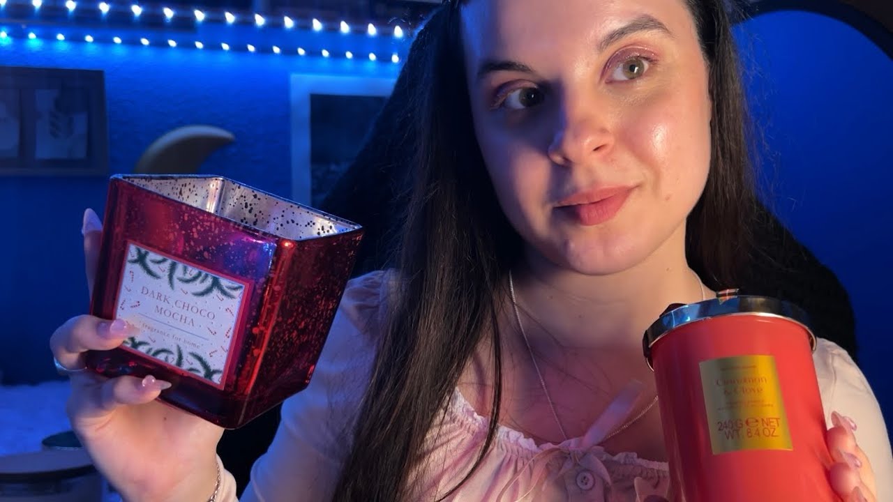 ASMR MI COLECCI&Oacute;N DE VELAS 🕯️ Susurros, Tapping, Sonidos Relajantes 💕