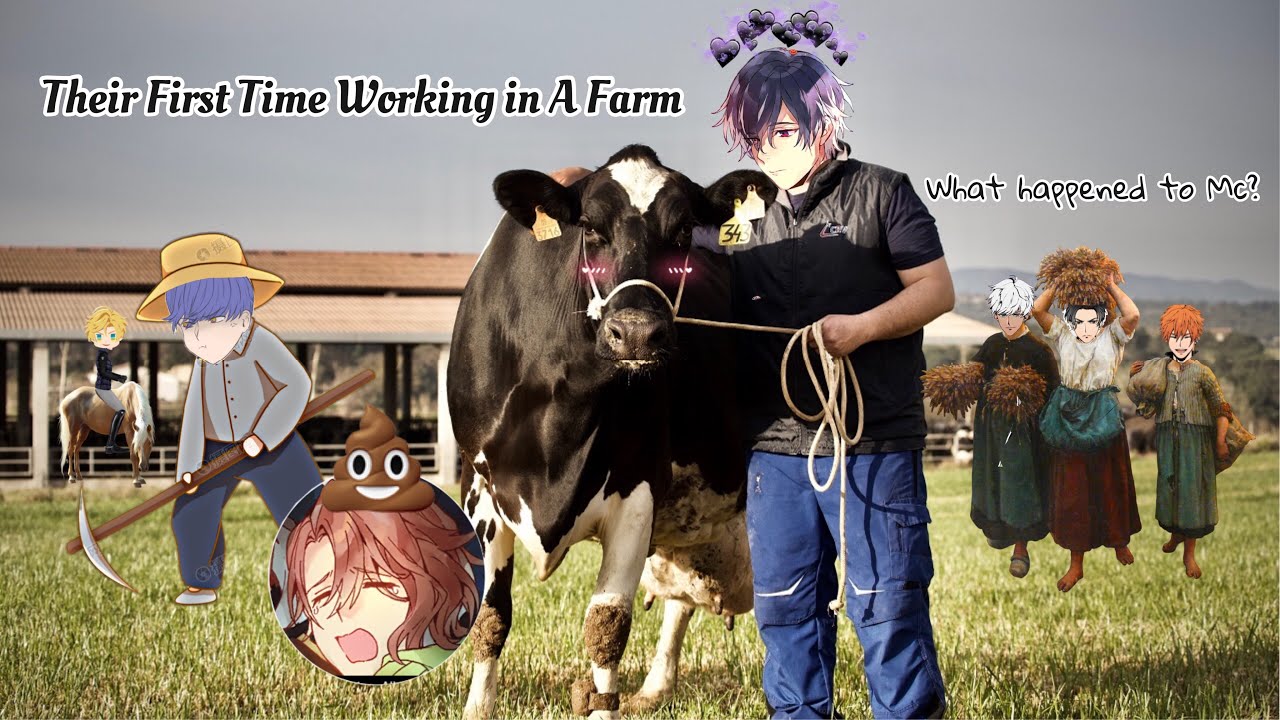 Obey Me ! The Brothers’ First Time Working in a Farm ! | 4444 Subs Vid ✨