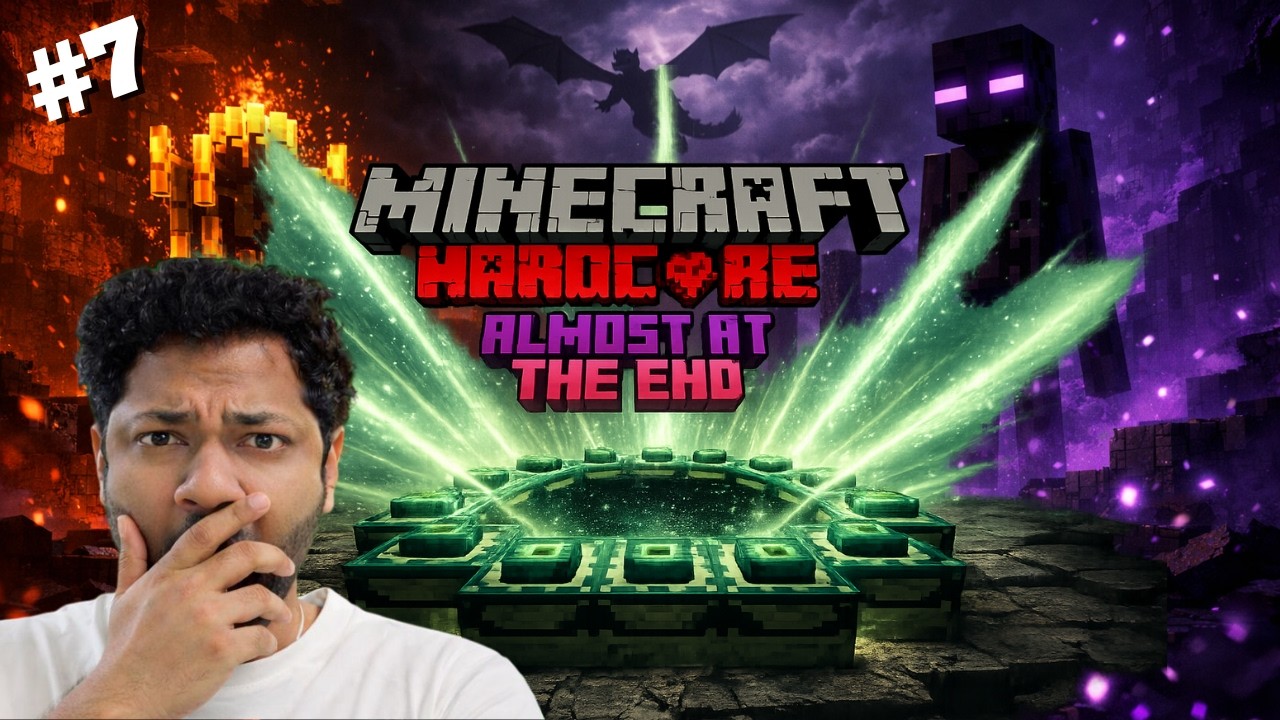 END KI TYAARI MINECRAFT HARDCORE #7  | LIVE STREAM