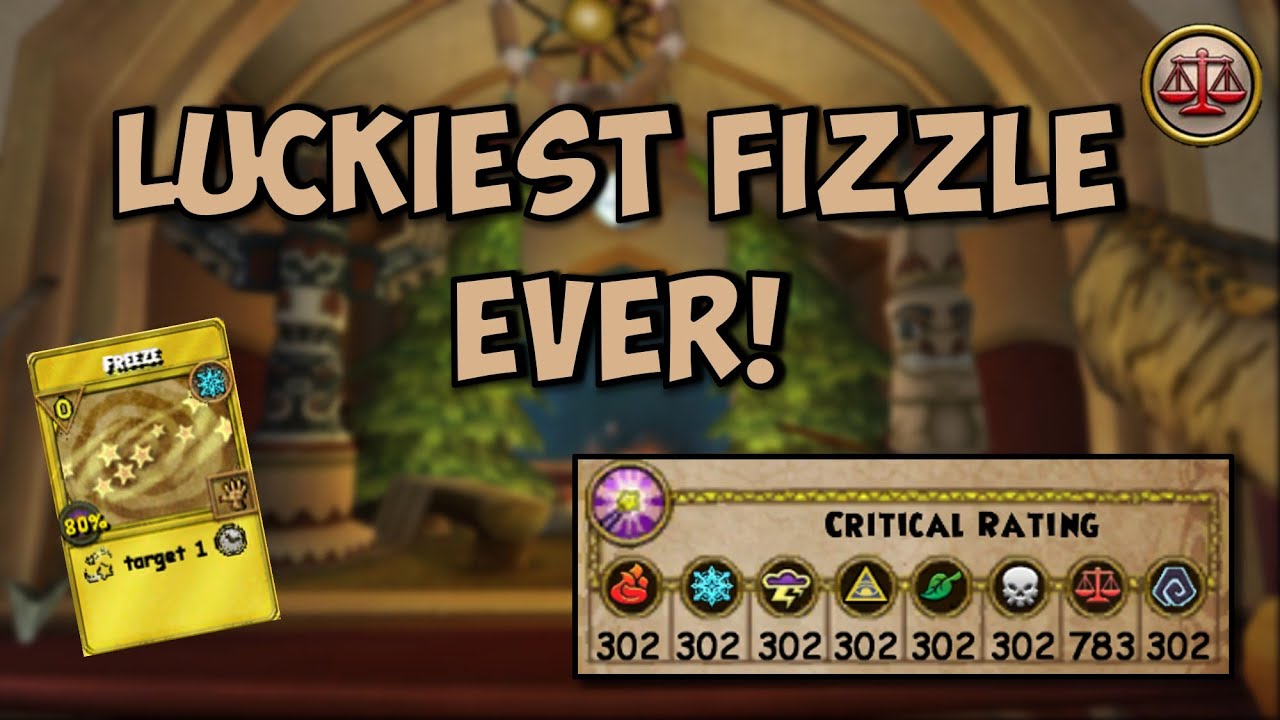 Wizard101 MAX LEVEL BALANCE PvP (130): The LUCKIEST Fizzle Ever! (Discord Giveaway!)