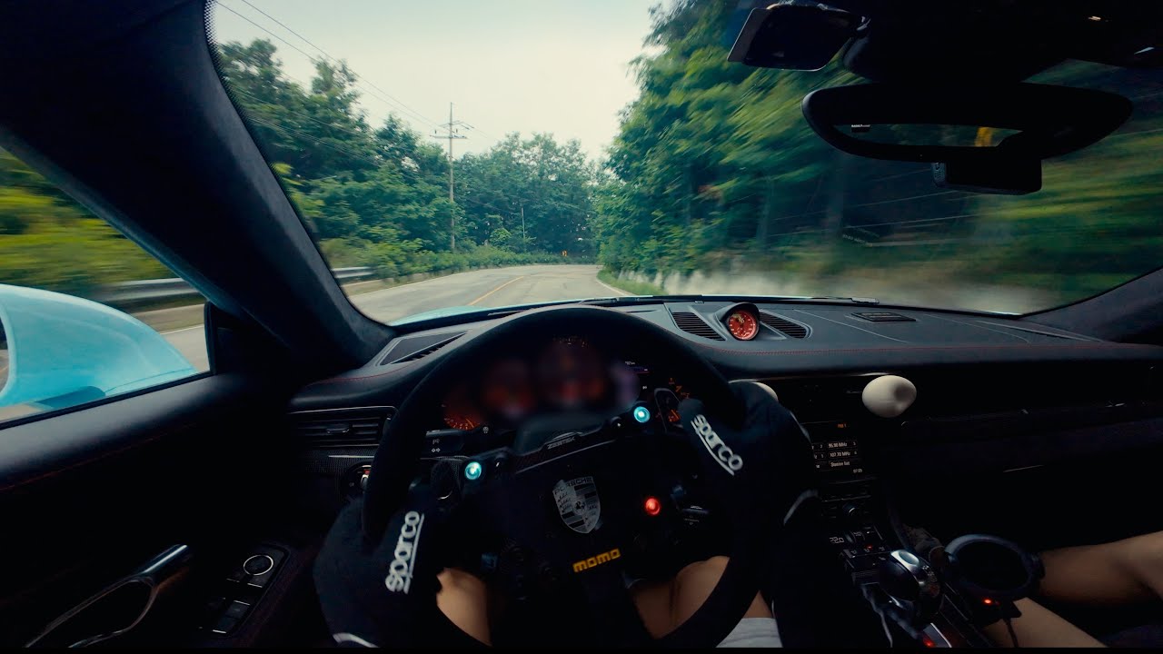 한번 타면 배기음이 안 잊혀지는 차 / 포르쉐 911 gt3 / 1인칭 POV 드라이브