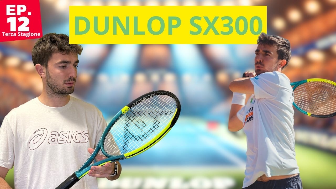 Ho provato la nuova Dunlop SX300 di Patrick Mouratoglou