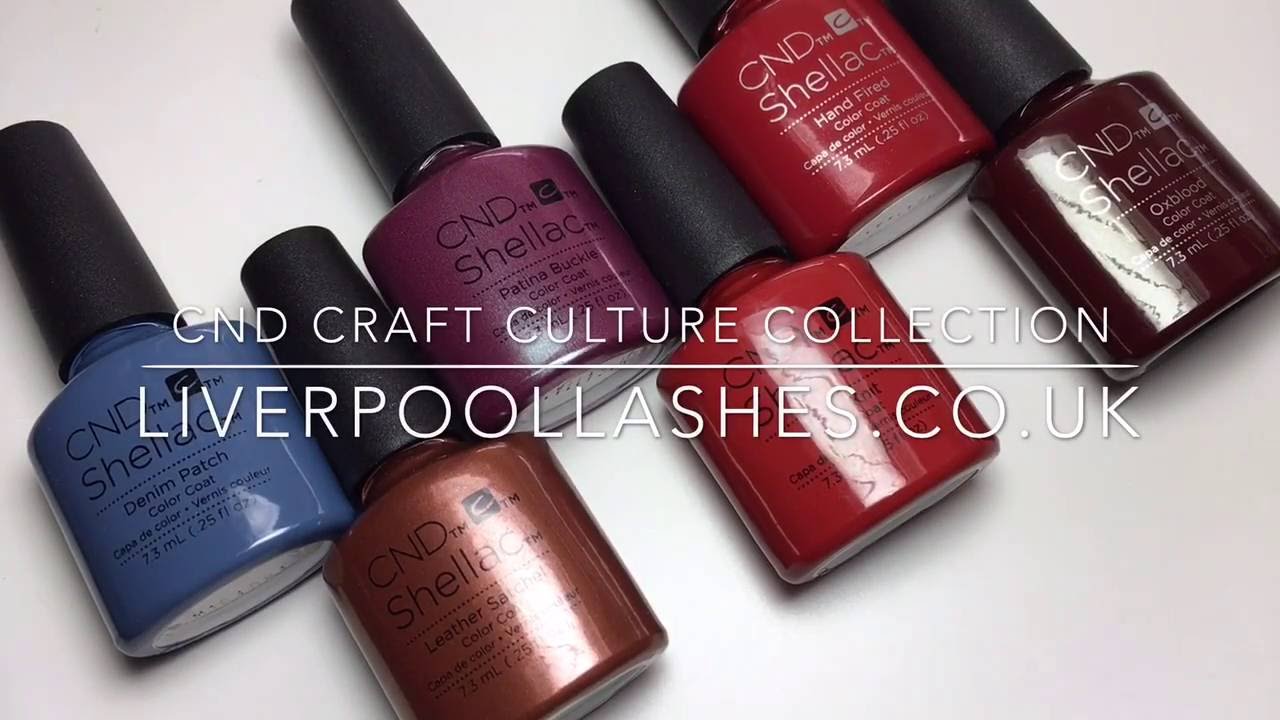 CND Craft Culture Collection (Shellac, Vinylux & Additives)