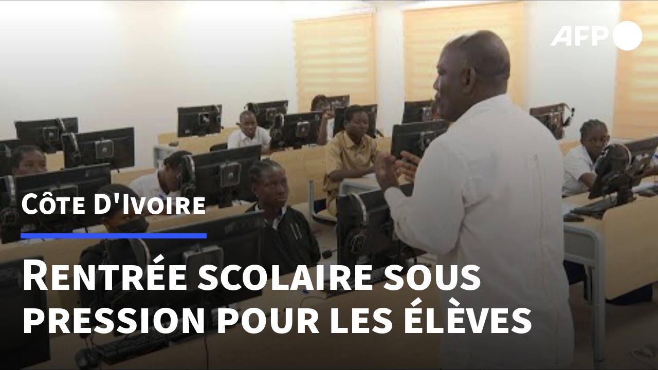 Côte d'Ivoire: les élèves avec une moyenne inférieure à 8,5/20 seront exclus | AFP