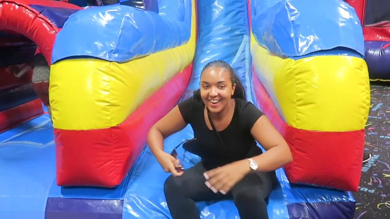 PUMP IT UP! HUGE FUN indoor slides & bounce houses