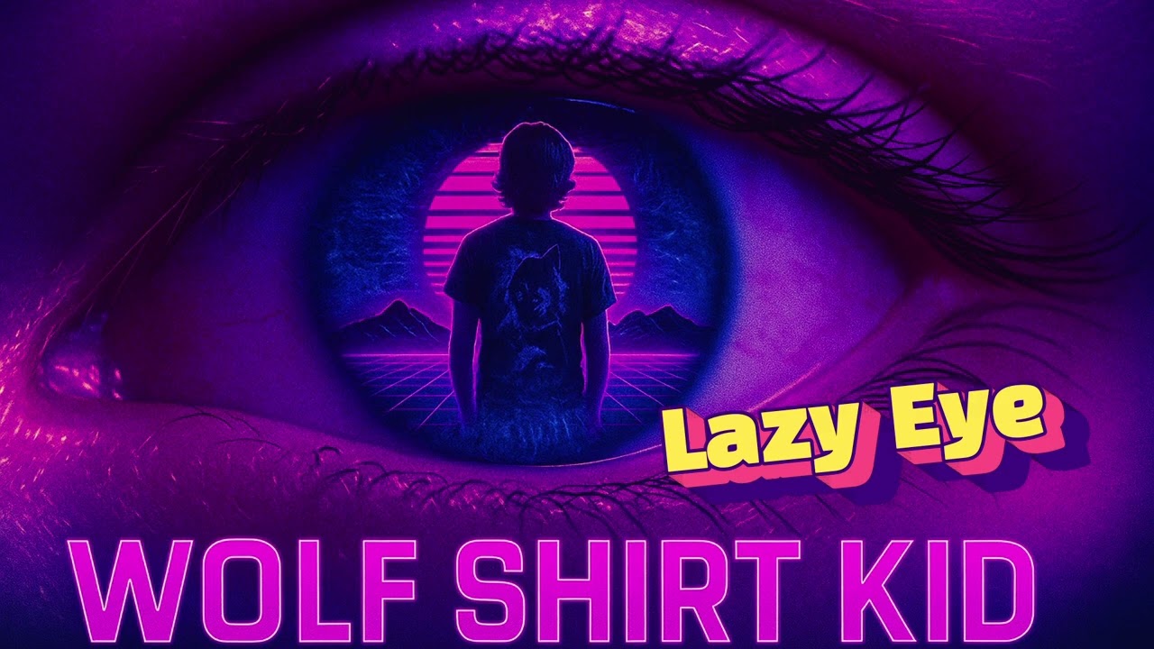 Lazy Eye — Silversun Pickups (AI Synthwave Cover) | Wolf Shirt Kid