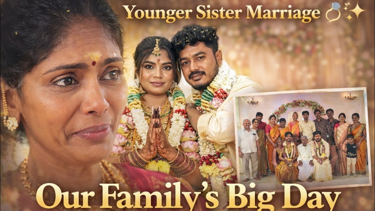 ✨ தங்கச்சி கல்யாணம் 💍 | Our Family’s Big Day 🥹 | Tamil Wedding Vlog ❤️
