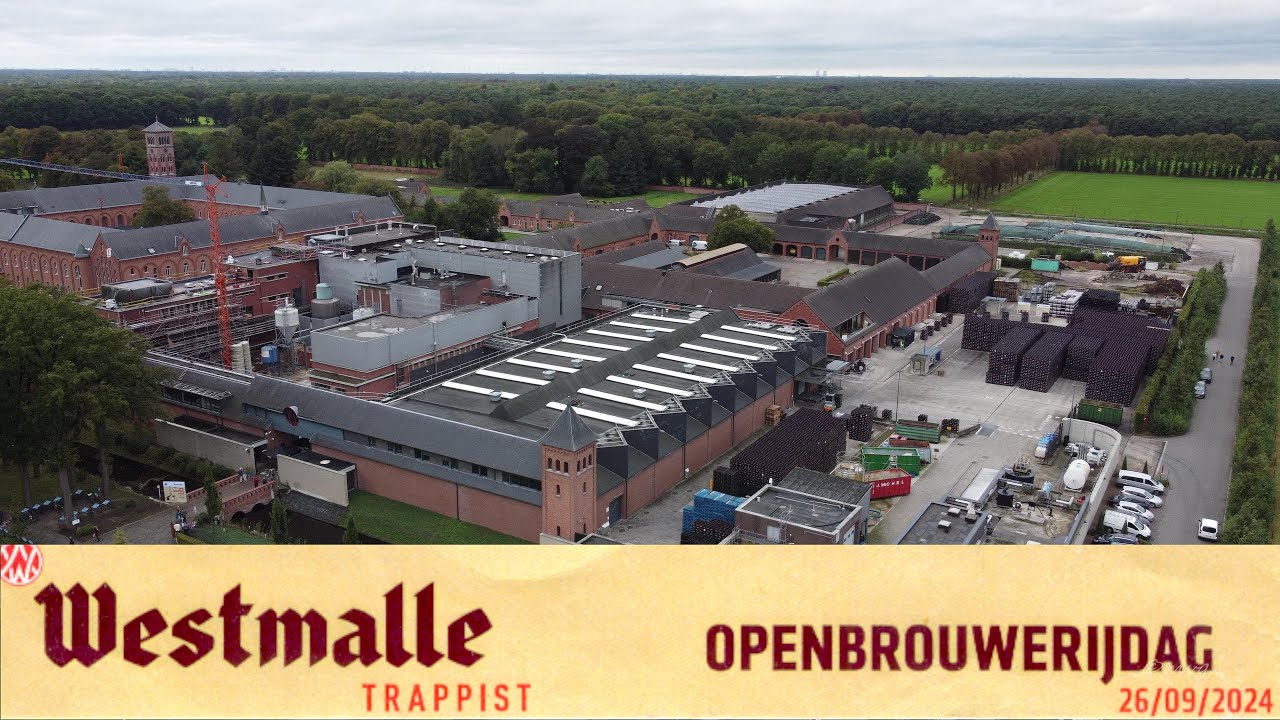 Openbrouwerijdag in de Trappistenabdij ( Westmalle).